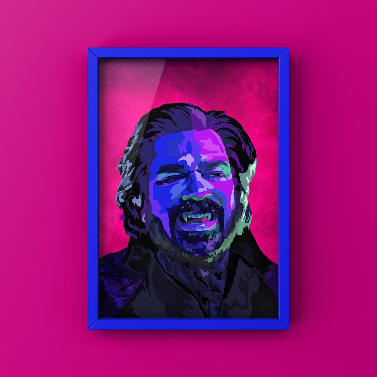 JamieSuffield's tweet photo. I'm pleased to say that this portrait of my very favourite regular human bartender, Jackie Daytona, has now been added to my Etsy page. Just don't tell Jim the Vampire...

https://t.co/7s39OEQzCY…

#whatwedointheshadows #laszlocravensworth #mattberry #jackiedaytona @porksmith https://t.co/qyMTXtDEUp