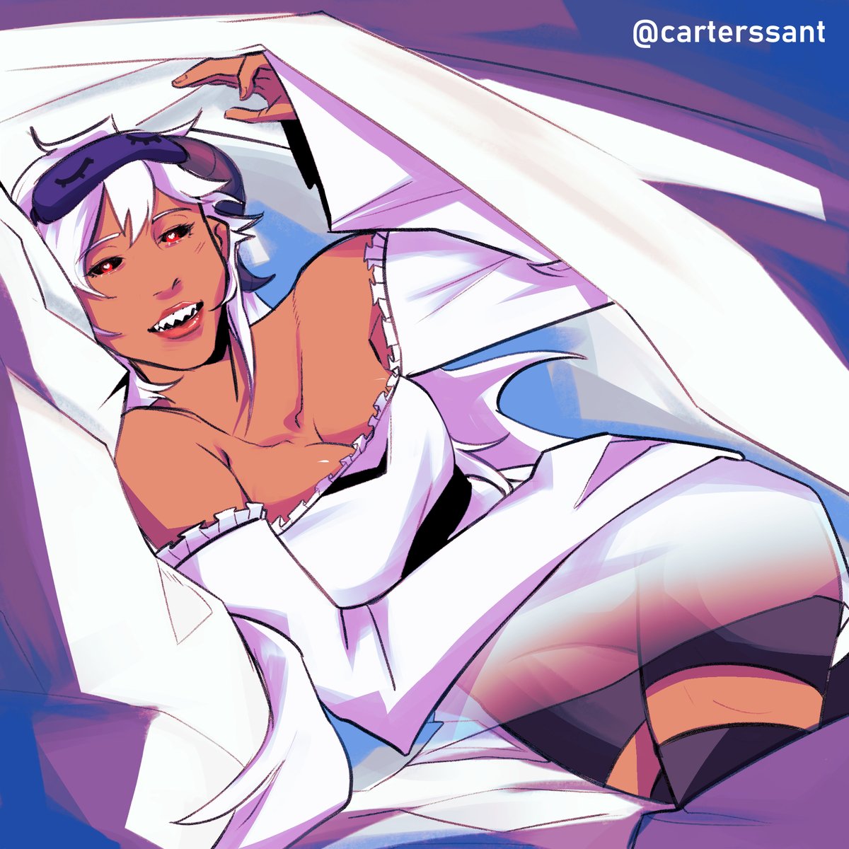 carterssant's tweet photo. @sleepylilith_vt I attacked u on #artfight2023 !! We are both furries but I still wanted to get back at u from last year's thing >D https://t.co/NTZdKCYKoM