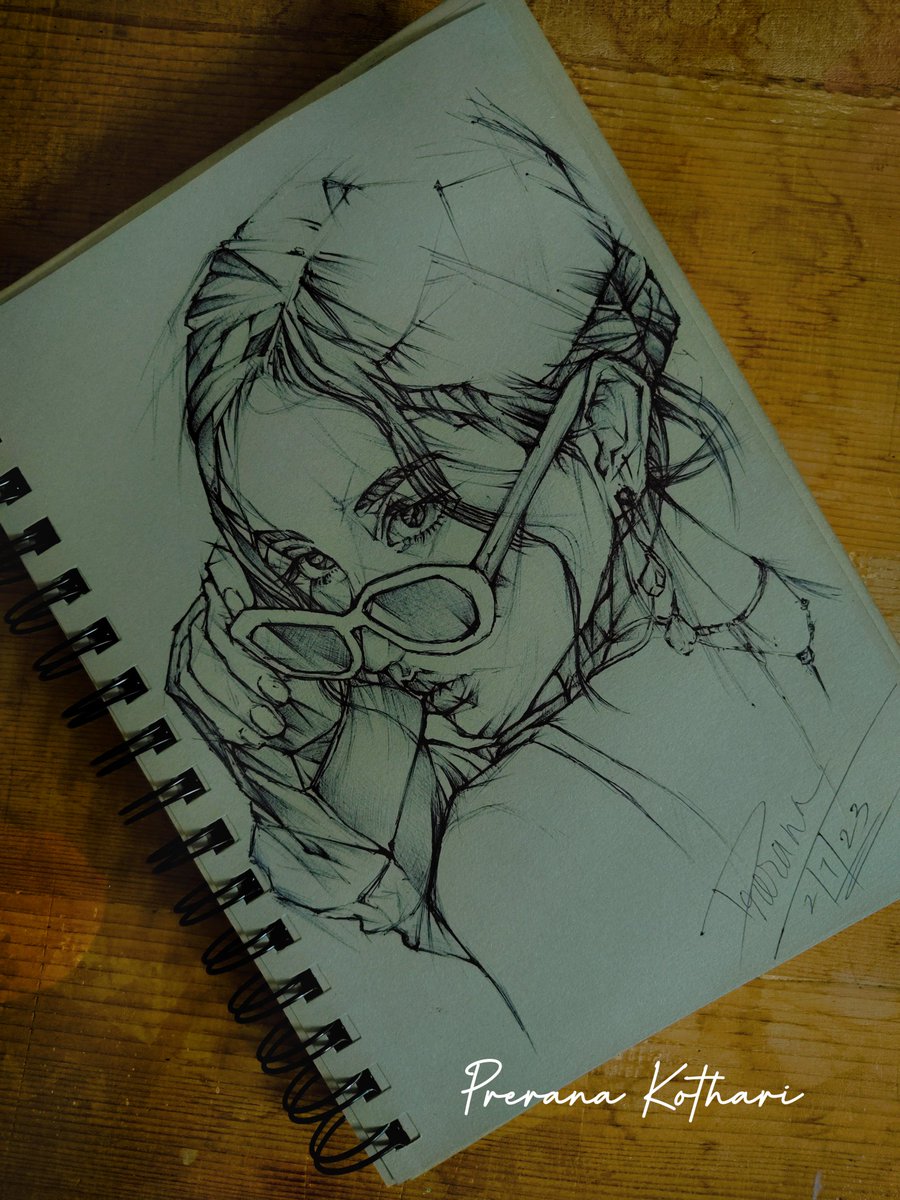 _preranak's tweet photo. 98th portrait

#penart #sketchbook #sketchart #Paris #preranakothari https://t.co/39apxgZrPK