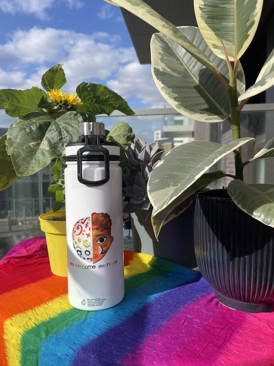 Big thanks to @acshillschool PSO for providing the staff members with the loveliest water bottles for the parade 🌈  <a href="/flashbay/">Flashbay</a> <a href="/PrideInLondon/">Pride in London</a> #PrideLondon #Pride2023
