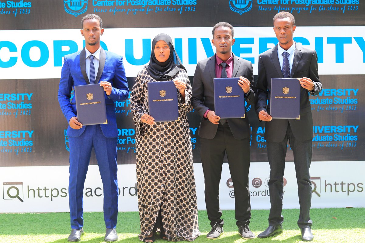 AbdulkadirBaMo's tweet photo. I am truly astounded by the profound level of inspiration and motivation showcased by the Master's Candidates @AccordUniv. 
The exceptional achievements of completing postgraduate studies and becoming esteemed members @AccordAlumni certainly deserve the utmost applause.
Congratulations are in order for your remarkable success.

#AcademicAchievement #AccordUniversity #AccordUniv #ThesisDefense #ClassOf2023 #AccordAlumni