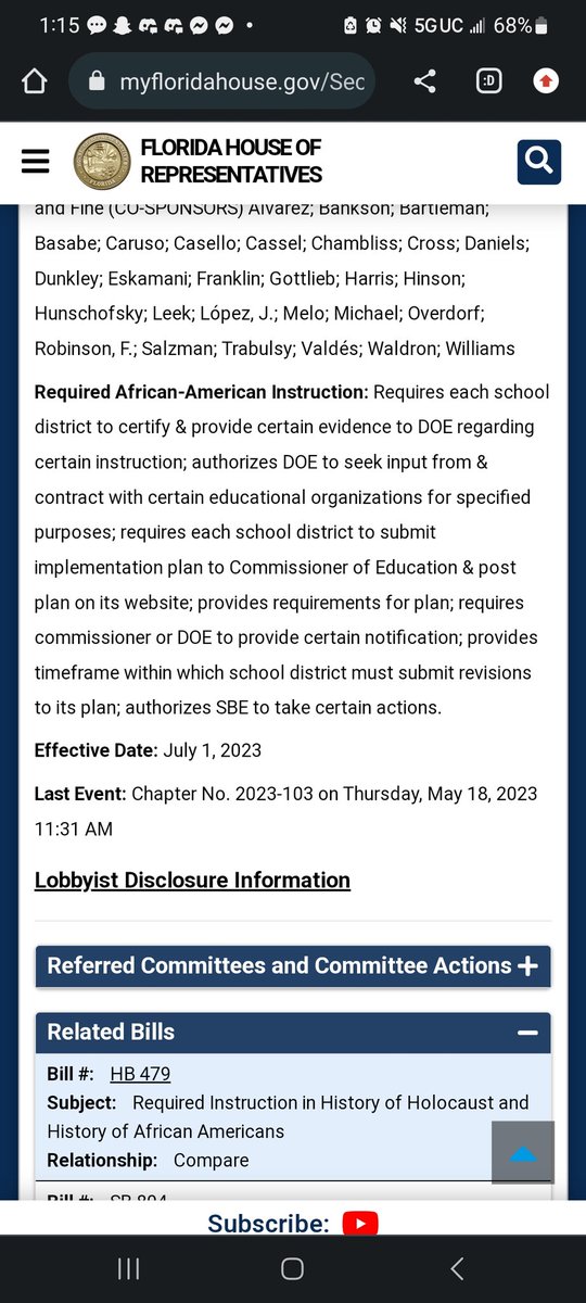 #Florida is a cesspool. This went into effect today. 

#FloridaEducation #AfricanAmericanHistory
