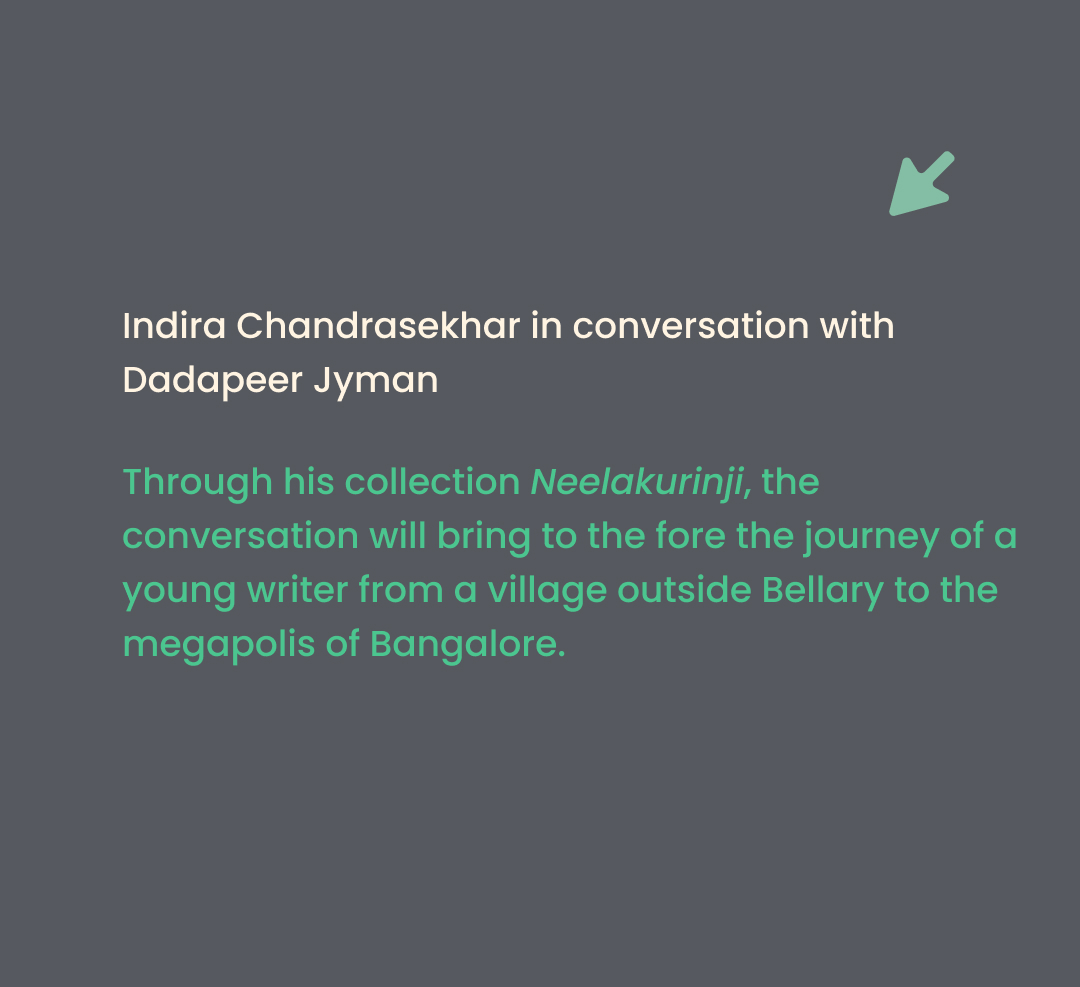 Founding editor Indira Chandrasekhar in conversation with Dadapeer Jyman about his award-winning collection Neelakurinji on Thursday July 6 at 6:30 pm. Register here: docs.google.com/forms/d/e/1FAI…