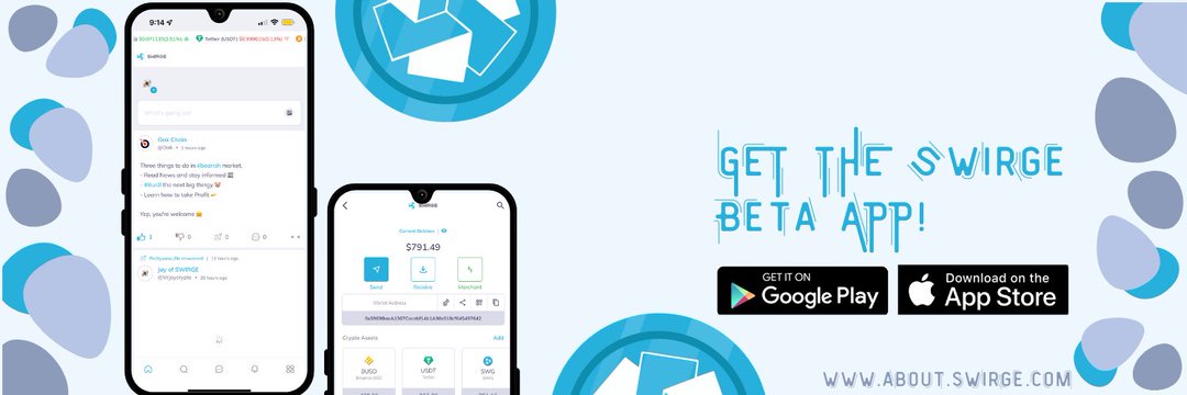 AgathaCallistaa's tweet photo. Lets Install and #UseSwirge.
- Easy App
- Future social network ✅
- Wallet Crypto ✅
- Many more features
Don't forget to check their Twitter is having a giveaway @Swirgenetwork
Dont Miss Out!
#ToTheMoonAndBeyond🚀
https://t.co/IPVMVbNJit https://t.co/jMvQX0DyLR