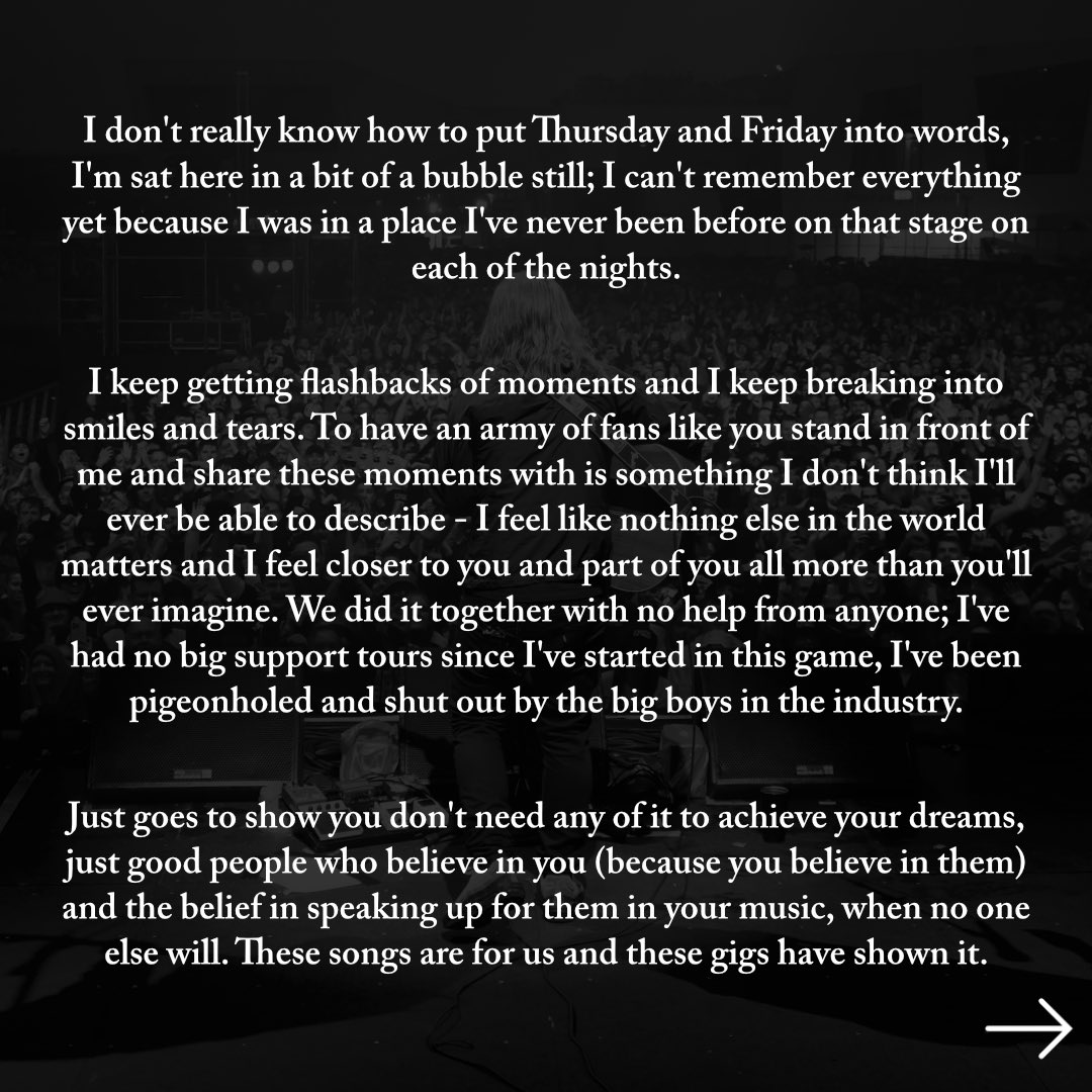 JamieWebster94's tweet photo. A message to my fans. ❤️ https://t.co/SQ93K6LQuV