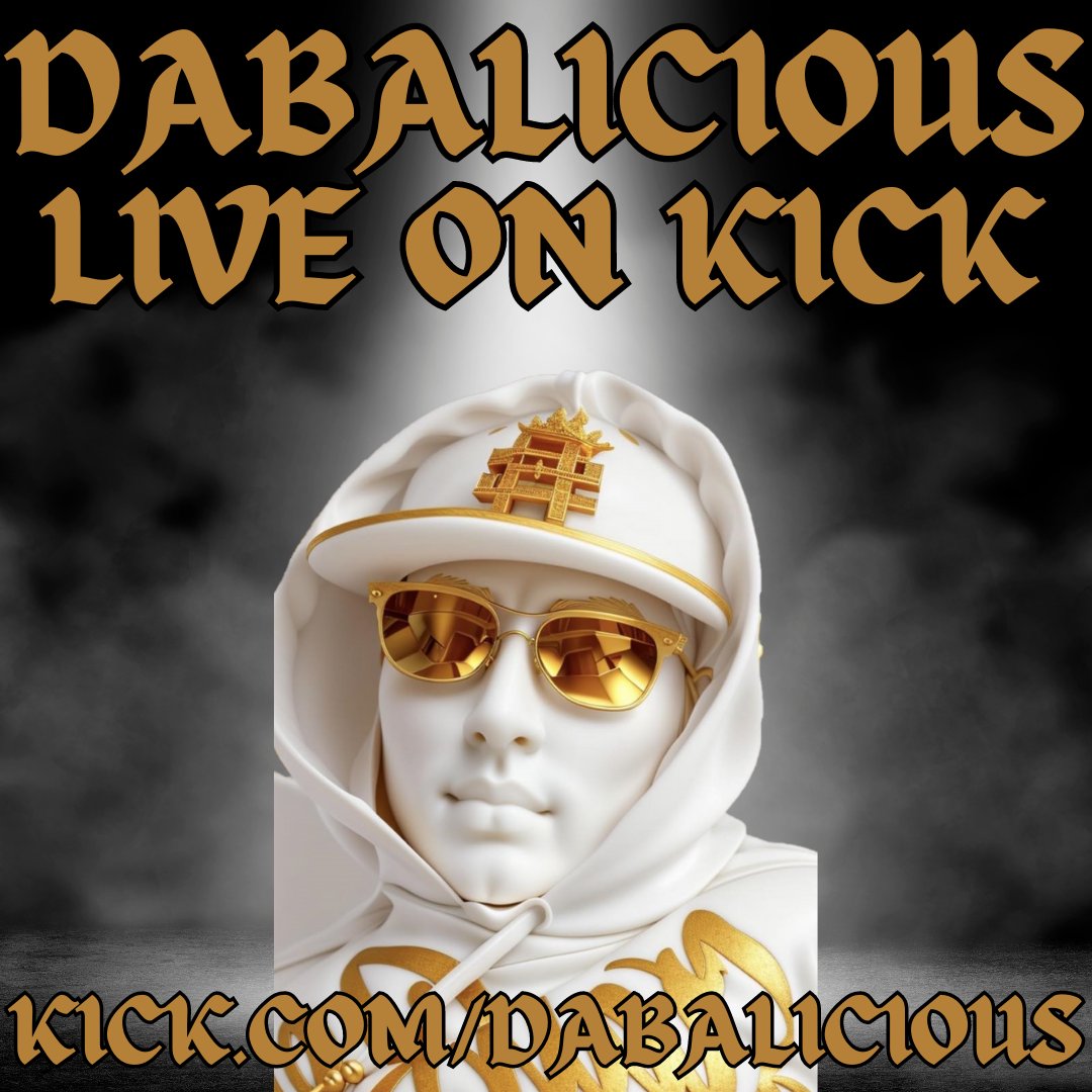 DABALICIOUS_'s tweet photo. Going live at 1pm cst. On my grind for Affiliate 62/75. Yall swang thru and chill with me while I play Apex Legends.
https://t.co/v3zUwFdcPn
#KickStreamer #Path2Affiliate #ApexLegends https://t.co/Mfu5XvVBdg