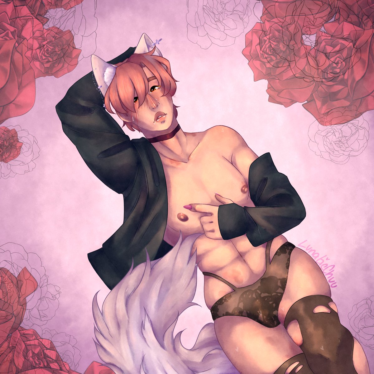 pretty pup mxn, he's so good for his pack 🥺