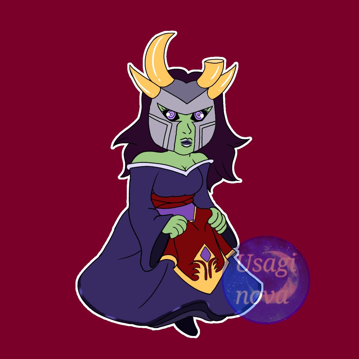 Usaginova2001's tweet photo. Overlord (the game) chibi Ocs #ocart #digitalart #DigitalArtist #chibiart https://t.co/YN0AlJyVGT