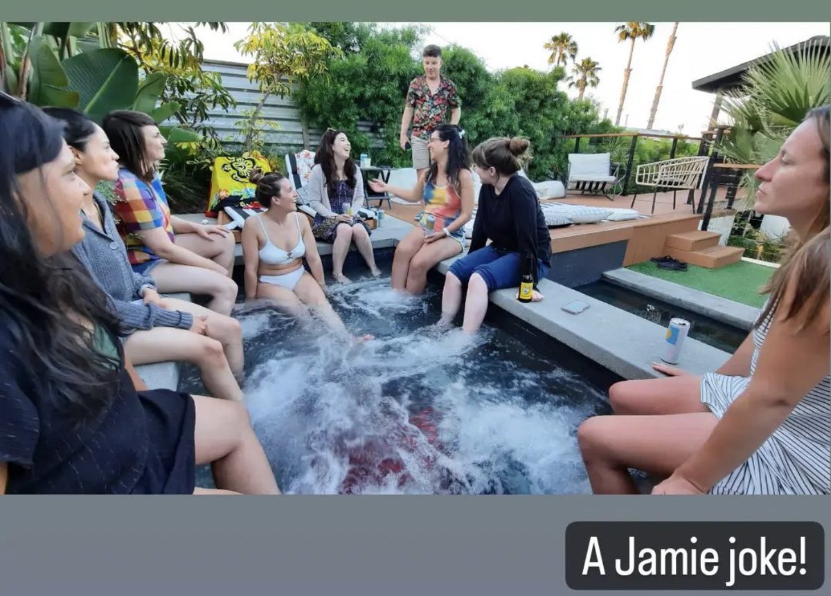 OliviaJaneFans's tweet image. It’s Liv’s #BachWeekend! Go to her IG to see all the pics/vids. I will only be posting the ones from public accounts. Liv is in a cast, but still kickin ass🔥It’s almost here 💍💕🎂🎻
#BacheloretteWeekend @anndreaochoa #TeamLiv #TheJaneTrain #BrideToBe 
📸: @OliviaJaneMusic IG