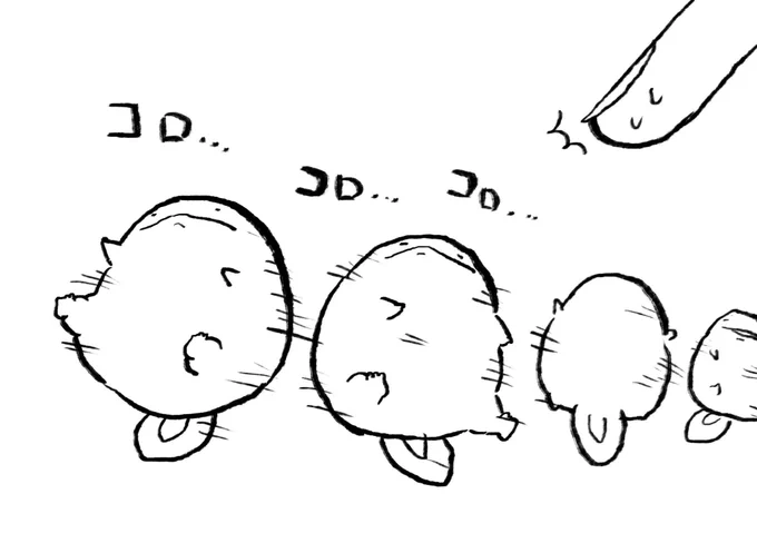 うおマロ、眠れぬ夜の大回転。 