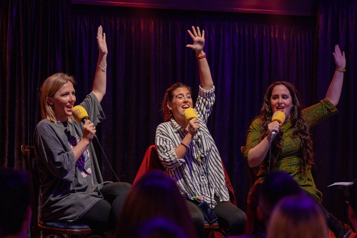 Cheerful Earful Podcast Festival (@cheerfulpodfest) on Twitter photo If you're a bunch of legends...
🖐️PUT YOUR HANDS UP 🖐️
The legendary <a href="/BdayGirlsComedy/">Birthday Girls</a> return to #CheerfulEarful podcast festival this Autumn!
📅 Sun Nov 5th 13:00
🎟️ Tickets: designmynight.com/london/pubs/ba… If you're a bunch of legends...
🖐️PUT YOUR HANDS UP 🖐️
The legendary <a href="/BdayGirlsComedy/">Birthday Girls</a> return to #CheerfulEarful podcast festival this Autumn!
📅 Sun Nov 5th 13:00
🎟️ Tickets: designmynight.com/london/pubs/ba…