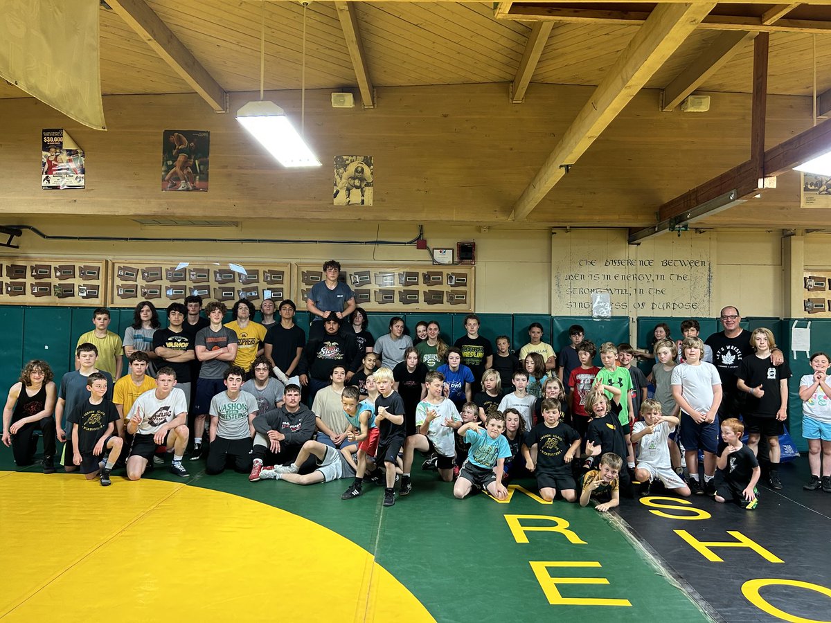 Vashon Island Summer Wrestling Clinic: Little League, Middle School, and High School (and an Olympian and some Simon Fraser Coaches, to boot.)