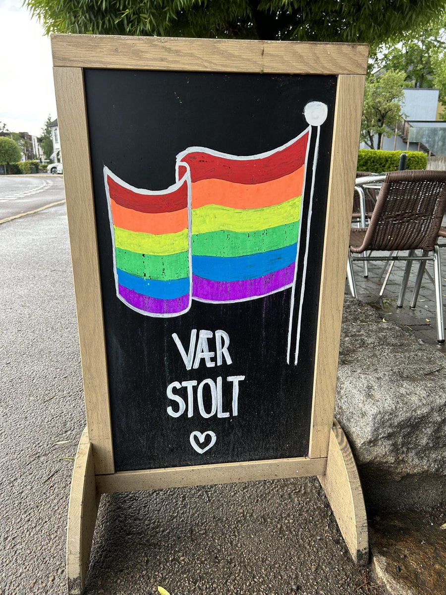 NorAmbNigeria's tweet photo. Great #Pride2023 celebration back home in #Oslo this week, taking back the streets after last years fatal shootings. We recognise that LGBTQI+ rights are human rights. We are proud to celebrate diversity and inclusion. https://t.co/Vfg05cddES