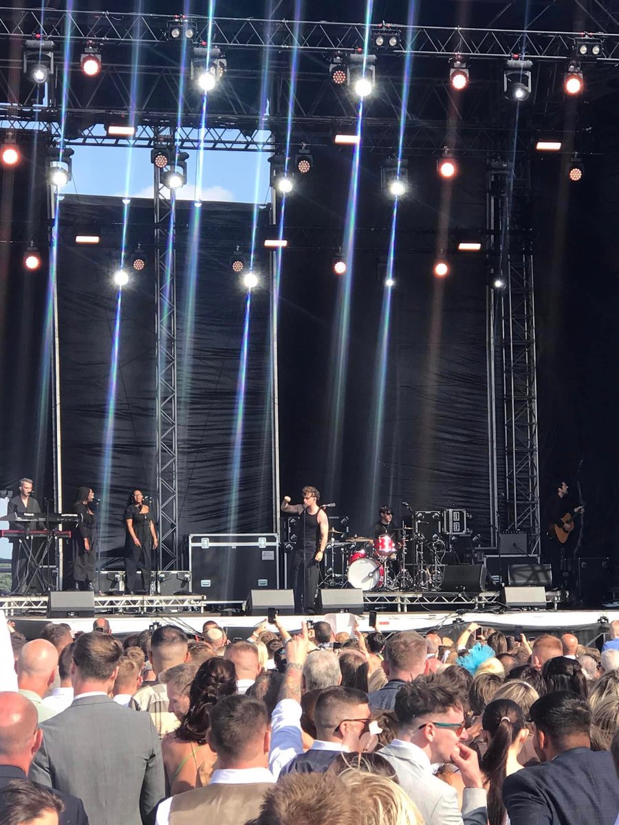 SBranighan's tweet photo. Shout out to @Tom_Grennan for giving everyone at the plate yesterday a brilliant show despite not feeling well with food poisoning and throwing up during but just cracking on with it unbelievable well done mate hope your well soon 👍🏻 https://t.co/v06VrmMvVJ