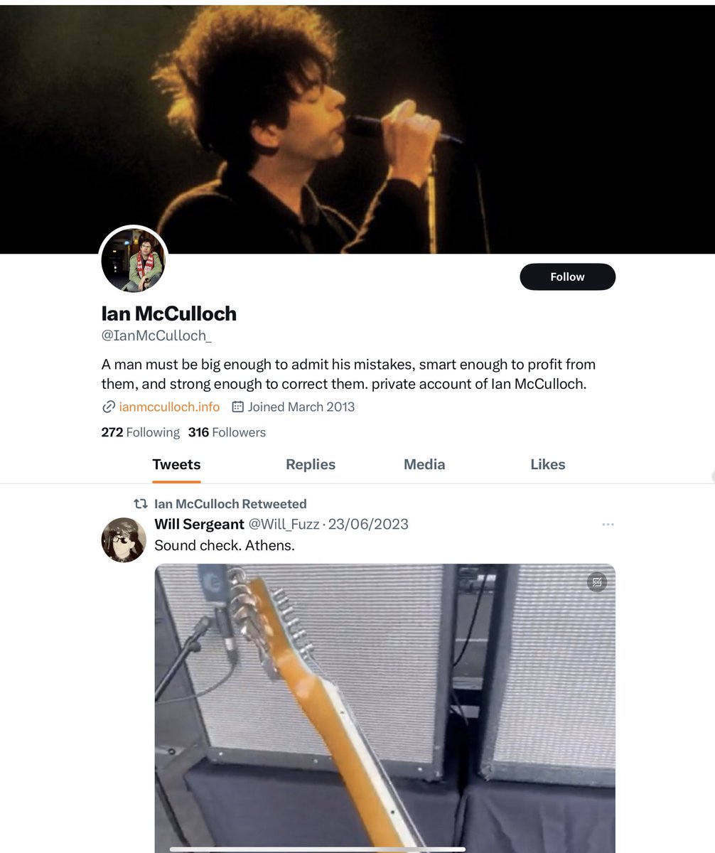 OfficialIanMac's tweet photo. THIS IS A FAKE ACCOUNT. NO BLUE TICK THEN ITS FAKE. https://t.co/4wIFN89wZN