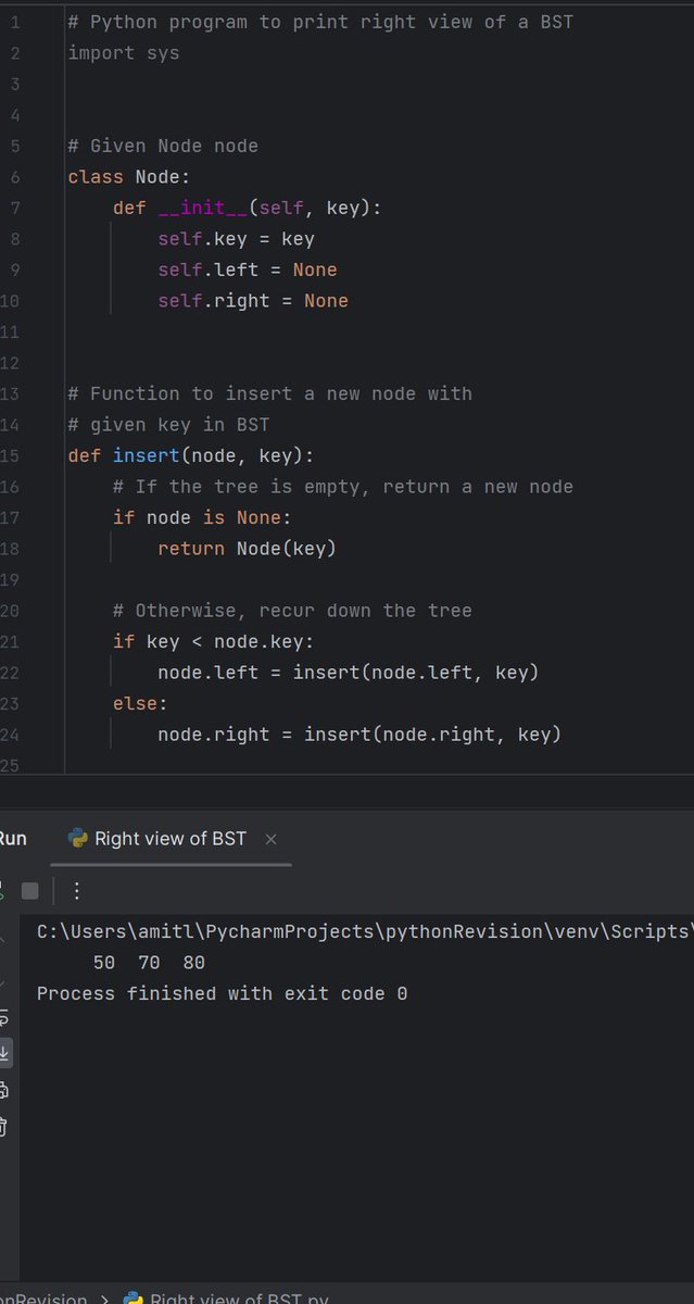 amit_tech_quest's tweet photo. Day 32
Explored Binary Search Trees (BST). Grasped the balance of left and right sub-trees for efficient search/insert/delete operations.
@lftechnology 
#60DaysOfLearning2023 
#LearningWithLeapfrog 
#LSPPD32 https://t.co/DgGtbHBwWT