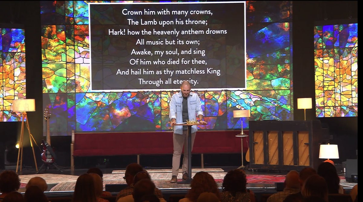 Thanks <a href="/TreyHildebrant/">Trey Hildebrant</a> for a great kickoff to the new teaching series “Hymns: passing faith to the next generation.” Great hymn, topic, and delivery. Excited for the months ahead!