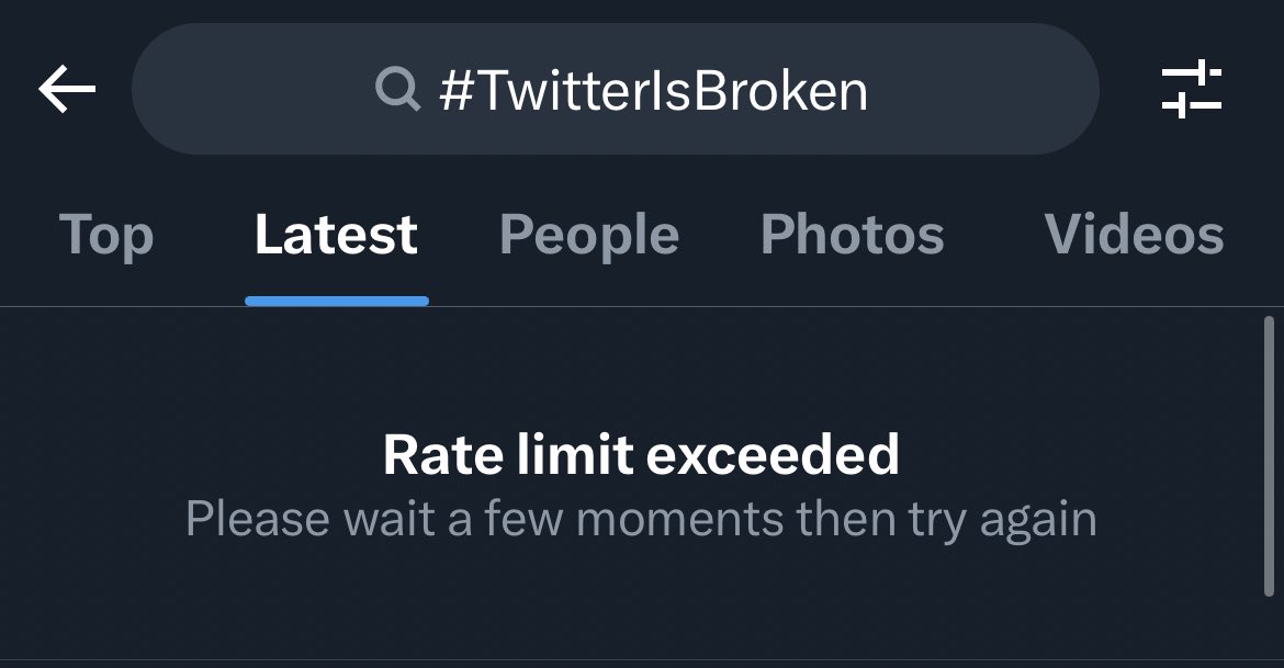 I might have spoken too soon 
#RateLimitedExceeded #TwitterIsBroken grr!