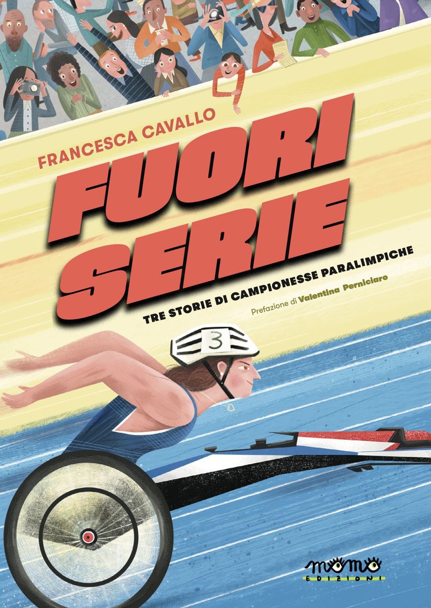 Il nuovo #libro di @francescacavallo con #AriannaGiorgiaBonazzi #FuoriSerie <a href="/MomoEdizioni/">Momo Edizioni</a> 
Tre storie di campionesse #paralimpiche
<a href="/VioBebe/">Beatrice Vio</a> <a href="/TatyanaMcFadden/">Tatyana McFadden</a> #ZaharaNemati

Ascolta la #conversazione bit.ly/3D1gNLS