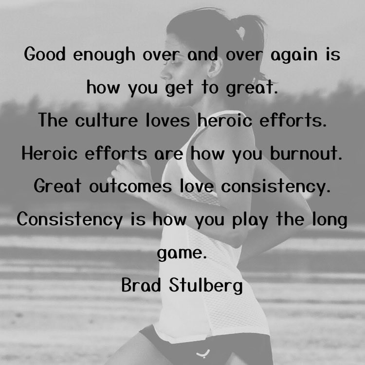 @bradstulberg #keepgoing #consistency #consistencyquotes #consistencymatters #commitment #discipline #health #hardwork