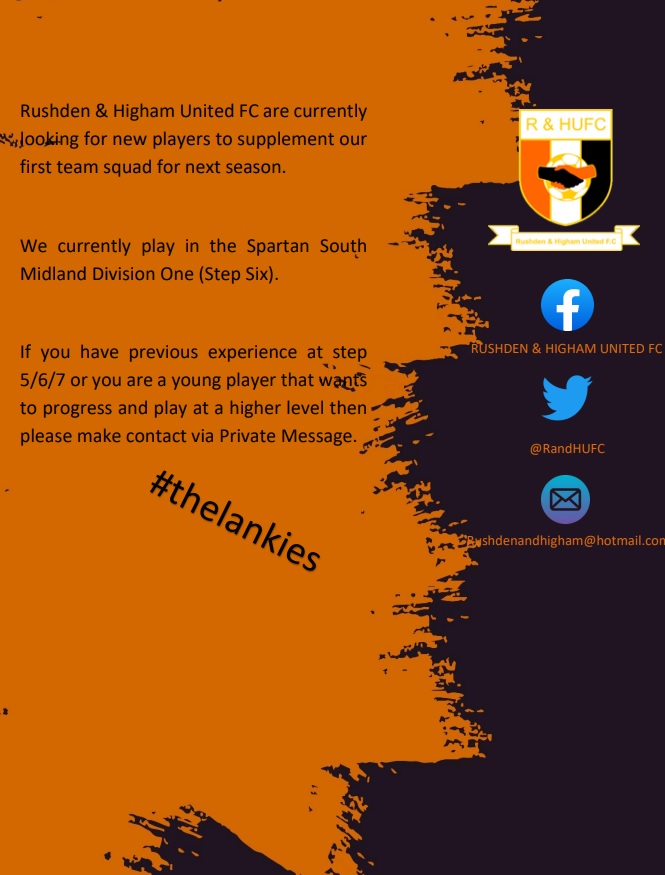 Rushden & Higham Utd tweet media