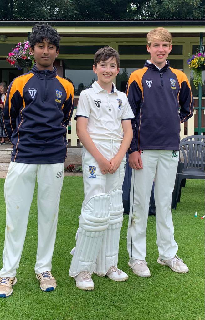 dodster7's tweet photo. @HA_SportsDept well done to Lakmin, Jay and Seb on representing Shropshire Cricket this weekend. A great win (2nd time this season) against Worcestershire https://t.co/FAVf7rBSB6