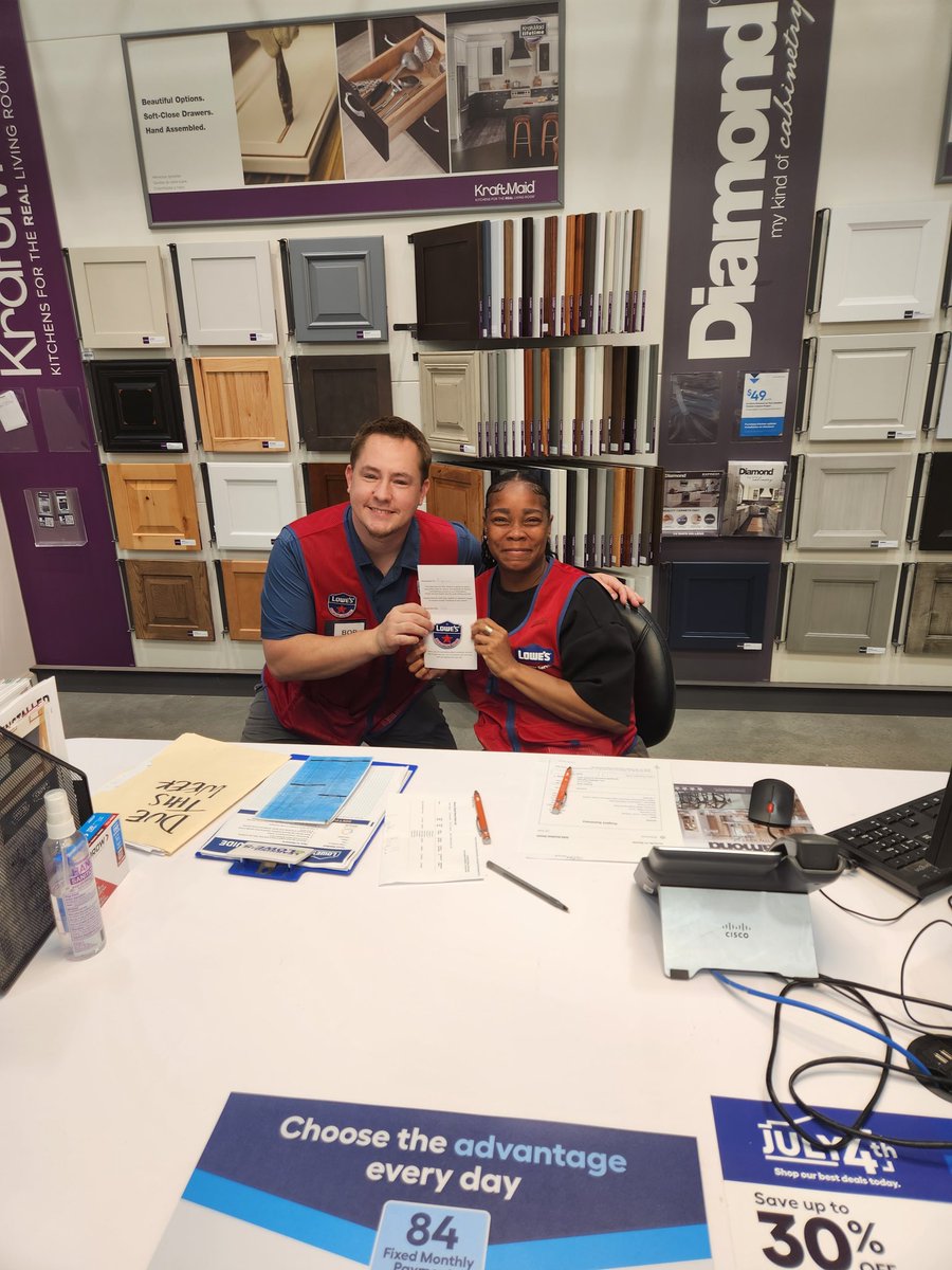 Bob.Bielucke (@r_bielucke) on Twitter photo You got to love when new associates thrive at Lowe's(3388). Kiyama has only been with us for 2 weeks and already has customers chasing me down to give her compliments. Great job, Kiyama!!!!!! <a href="/BenitoKomadina/">Benito.Komadina@Lowes</a> <a href="/DCT0813MD/">Dante Thomas</a>. You got to love when new associates thrive at Lowe's(3388). Kiyama has only been with us for 2 weeks and already has customers chasing me down to give her compliments. Great job, Kiyama!!!!!! <a href="/BenitoKomadina/">Benito.Komadina@Lowes</a> <a href="/DCT0813MD/">Dante Thomas</a>.
