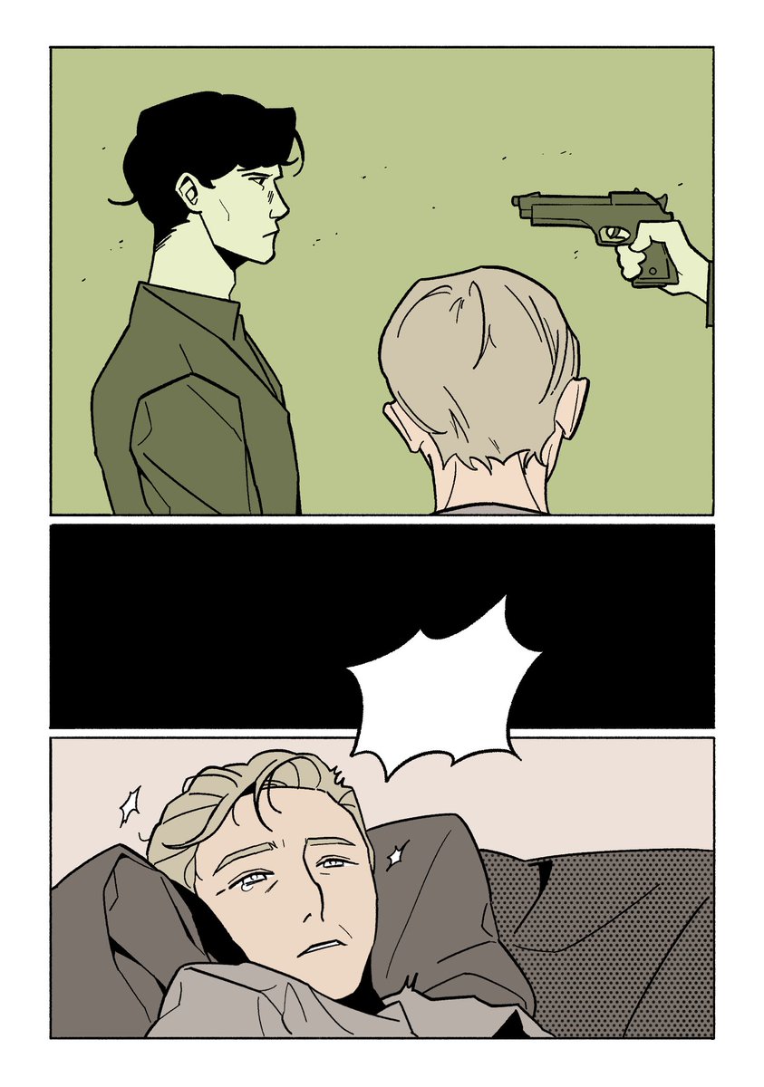 kiro221B's tweet photo. [셜존] 악몽 #Sherlock #Johnlock https://t.co/rUCLlp2cKc