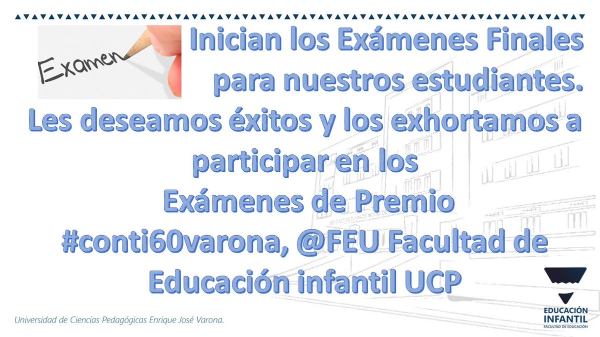 Del 8 al 22 de julio de 2023. Éxitos a todos. #conti60varona.