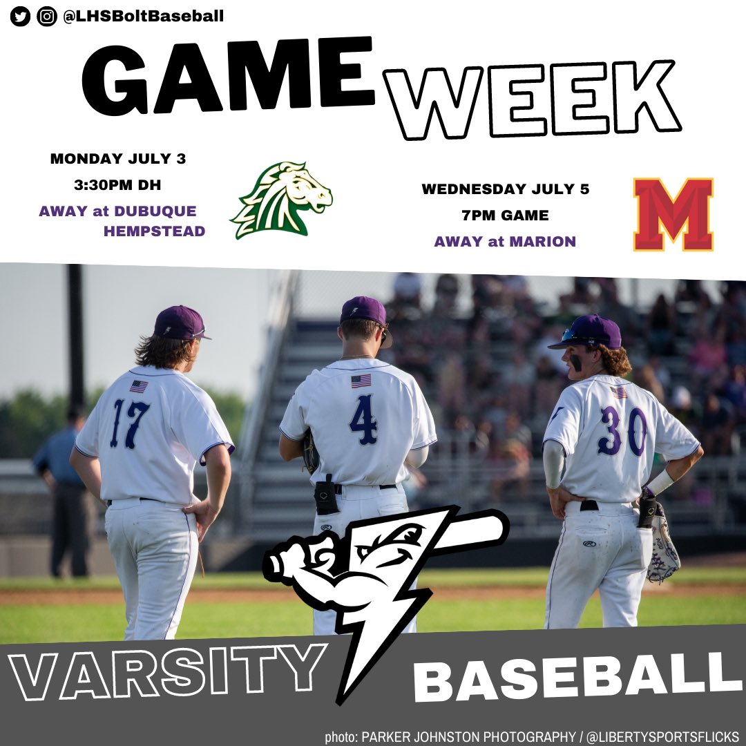 LHSBoltBaseball's tweet photo. We’re wrapping up the regular season…Sophs are the 1 seed in the CRANDIC..let’s have ourselves a week! https://t.co/RqC9kgAvG7