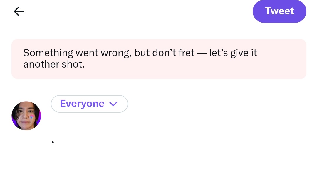 kittyoonfi's tweet photo. @3dollarchain_93 @kittyoonfi It doesnt even work there idk what they did to my account but im not sudpended but my tweets disapear here and i get errors there. so i may have no choice but to keave or move here. https://t.co/UU0oheGy6t