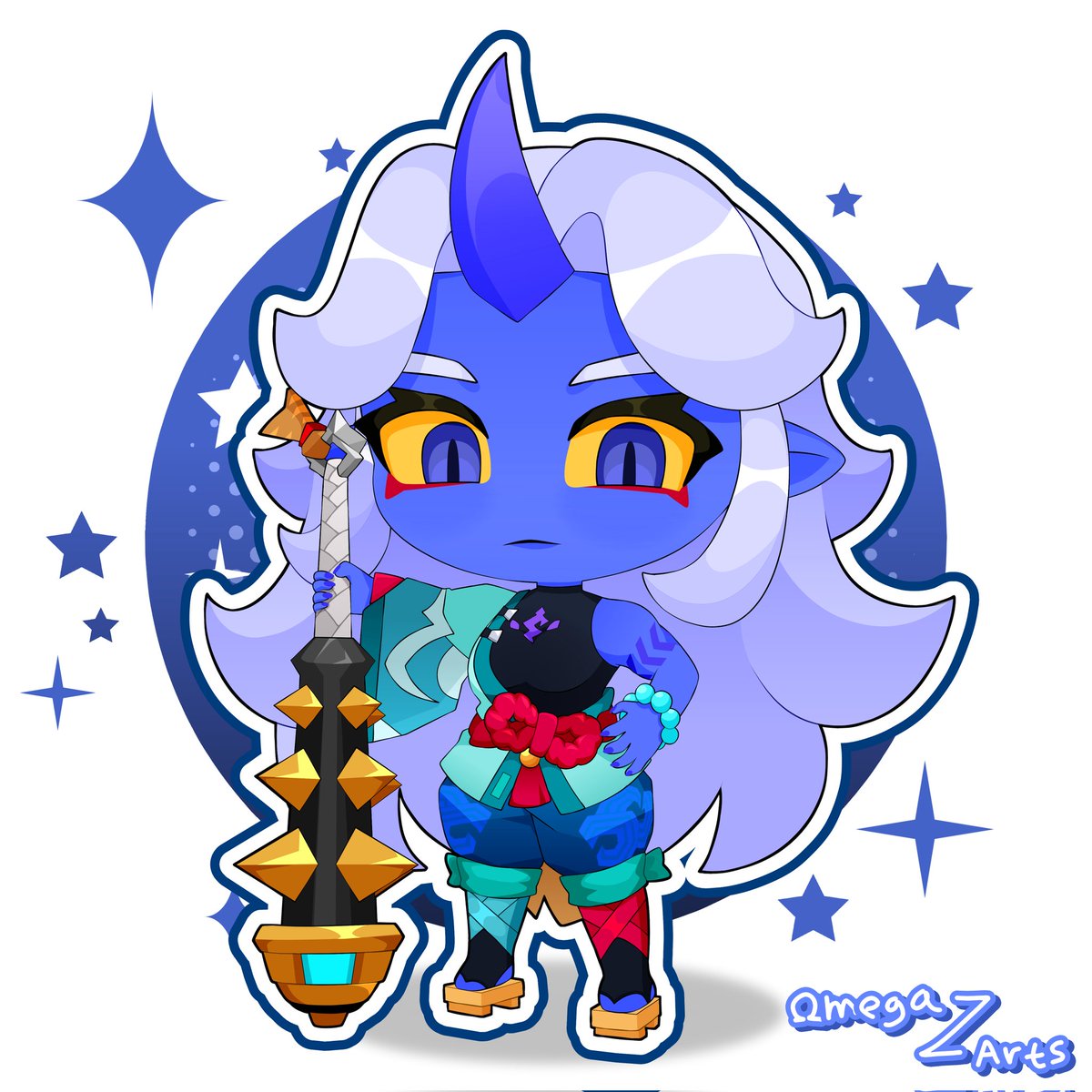 RyArts77's tweet photo. Smash Legends - Chibi Aoi

#SmashLegends #Chibi #SD #Fanart https://t.co/yHdu7cwqa2
