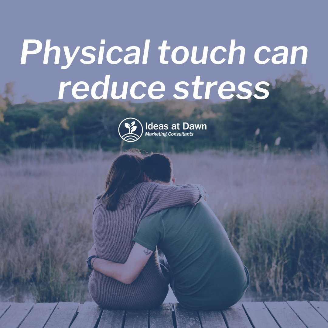 University of California at Berkeley – Research tells us that physical touch can reduce cardiovascular stress. Put your phone down, turn off your computer, and give a friend a hug.
#physicaltouch #stressreducer #mindset