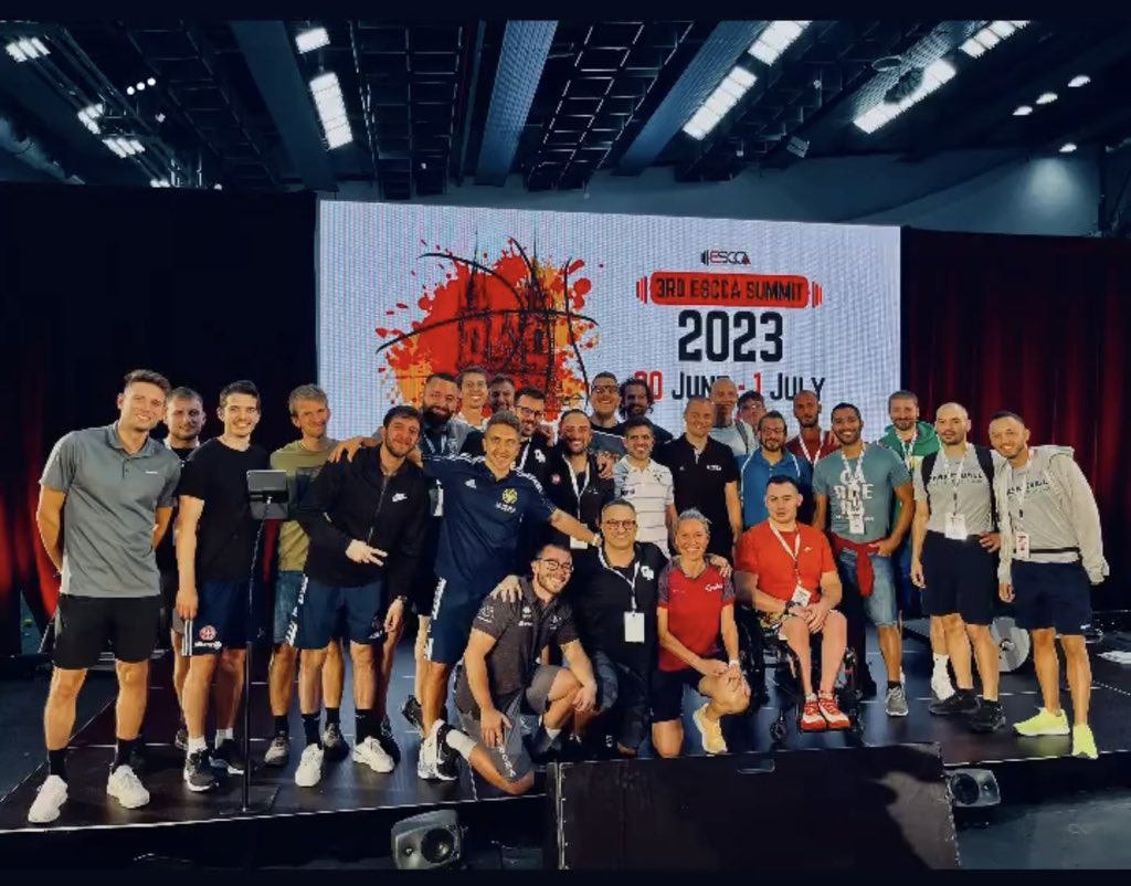 iltorres84's tweet photo. What we have to learn to do, we learn by doing it and having fun!!!
Great experience at 3rd ESCCA SUMMIT 2023
See you at the next event…
#strengthandconditioning #basketball https://t.co/X3FSLVMcKg