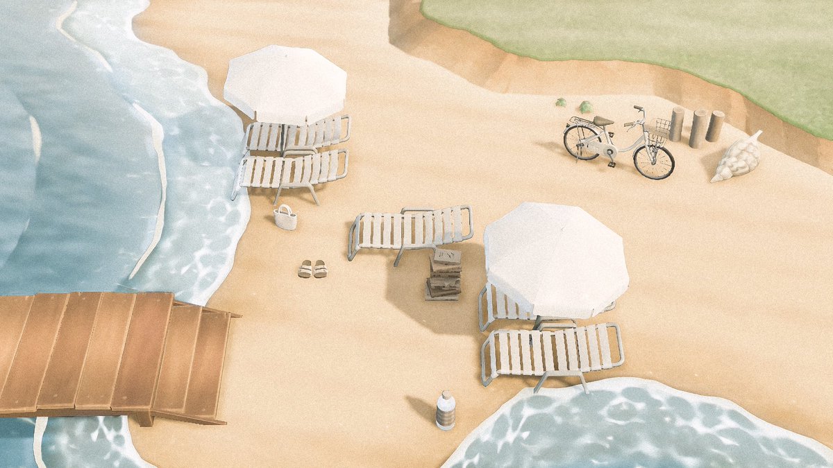 OlyviaLoves's tweet photo. Lazy beach day vibes 🌊🐚✨
#ACNH #acnhinspo #AnimalCrossingNewHorizions https://t.co/ka2psnTErf