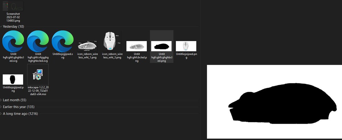 _Dorche's tweet photo. ty! @EloShapes for adding an old mouse shape for me! The Corsair M65 series got added within hours of my submission! They added all its models and polished up the SVG codes for me.😱I can now look at my mouse shapes and discover something new.😊 help this database grow! https://t.co/BIuJzMo0ZY