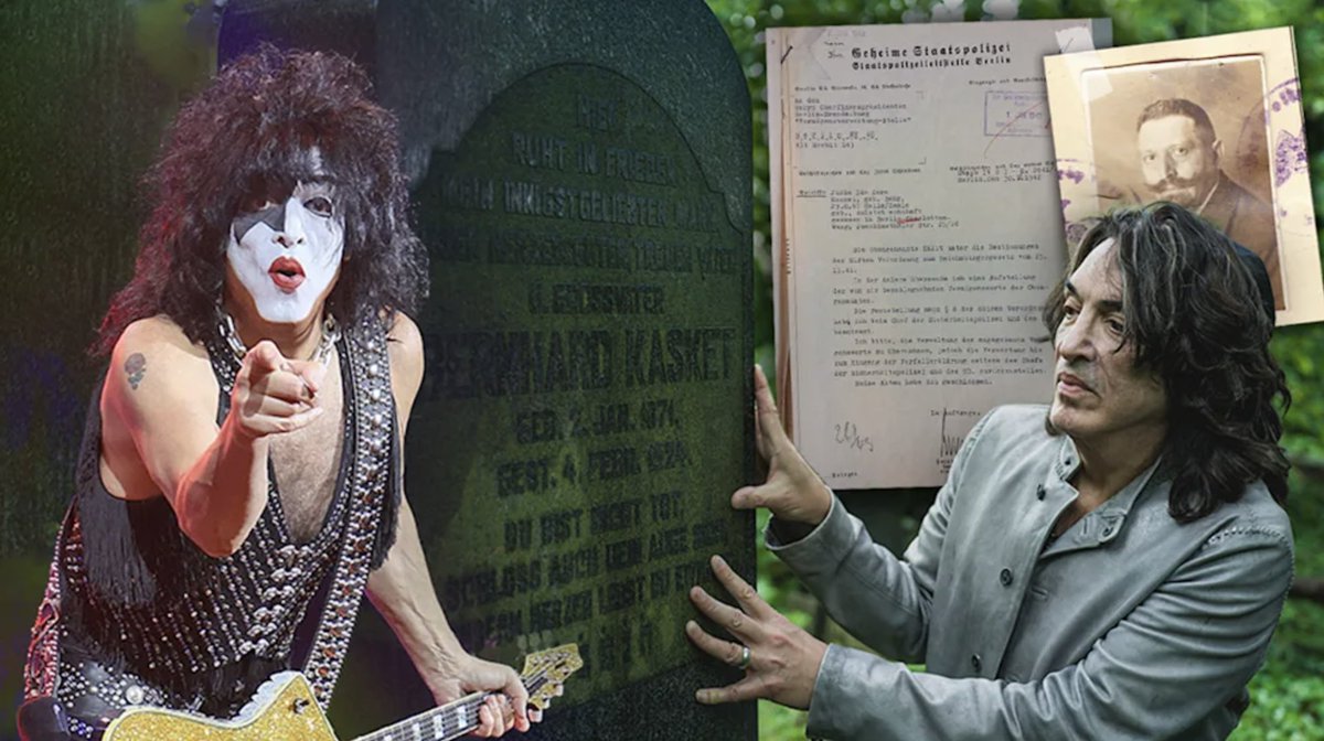 Wherever #KISS is, everything is loud and gaudy. In the Jewish Cemetery in Berlin-Weißensee, Stanley is surrounded by silence. BILD reporters have brought him here, in the course of the search for his family’s roots, of which he hardly knew anything.

bild.de/unterhaltung/l…