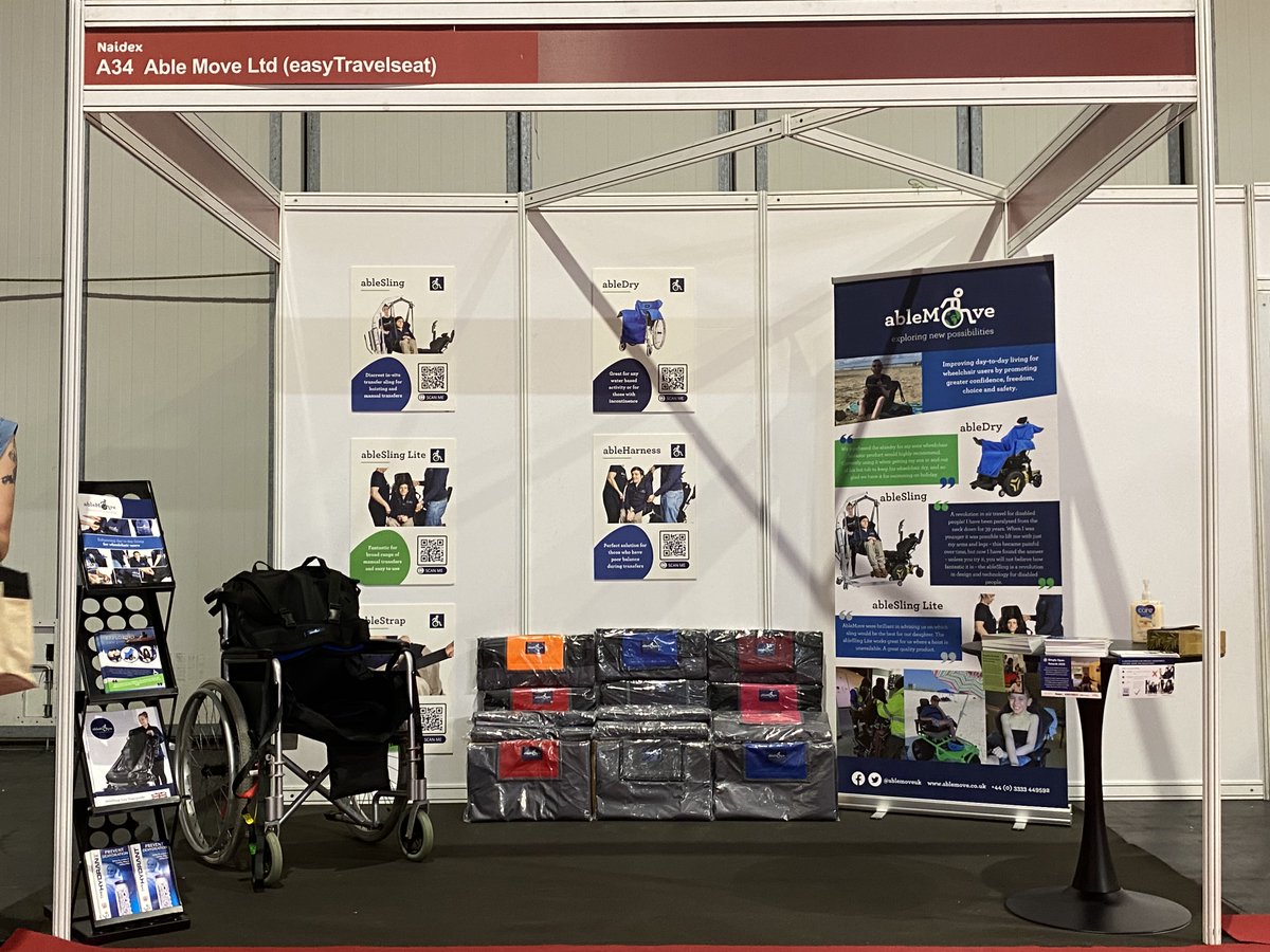 Check out our new ableDry's and come visit us this week at the Disability Expo 6th &amp; 7th July - mailchi.mp/98c61ca36d35/l…
