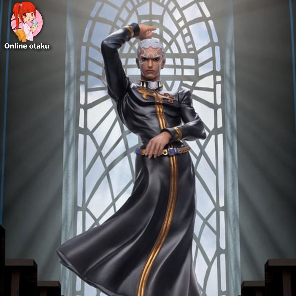 OnlineOtakuShop's tweet photo. Van de manga serie 'JoJo's Bizarre Adventure' komt deze geweldige PVC Statue van Enrico Pucci! ๐๐
https://t.co/yTaAHpsDGy
#JoJosBizarreAdventure #EnricoPucci #MedicosEntertainment #AnimeFigure #Otaku #PreOrder #GameMerchandise #Collectible #Anime #Jojo #DIO https://t.co/mAkITqzZNA