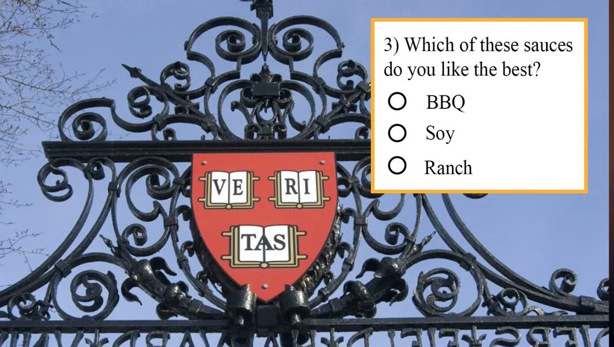 Harvard To Get Around Affirmative Action Ban By Asking You Whether You Prefer BBQ, Ranch, Or Soy Sauce 
buff.ly/447quVa