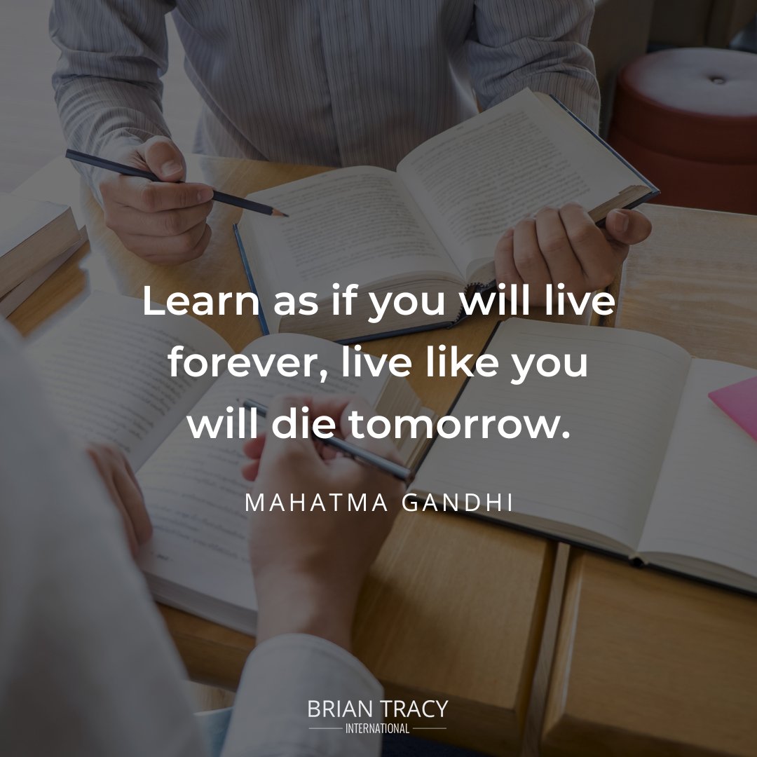 BrianTracy's tweet image. Embrace the pursuit of knowledge and seize each day with purpose.

Let these words inspire you to live your best life!