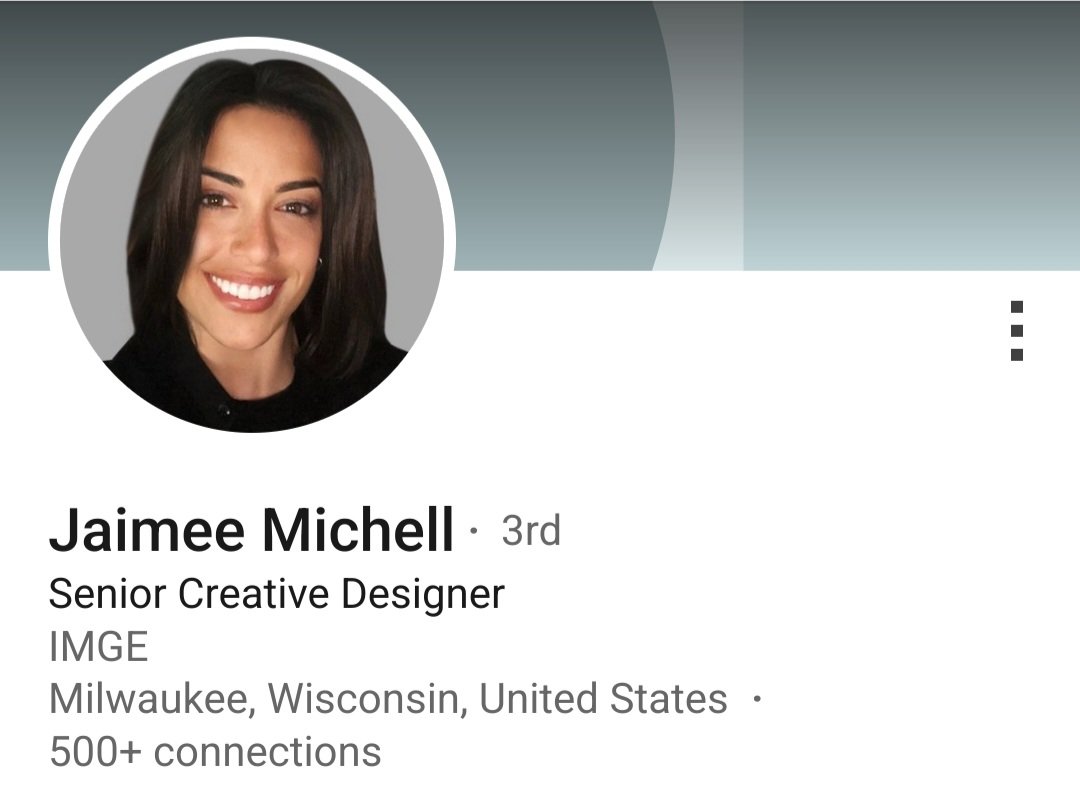 We looked all over the internets for Jaimee Michell's medical degree.

We couldn't find it.

She's a graphic designer. Not qualified to give a medical opinion