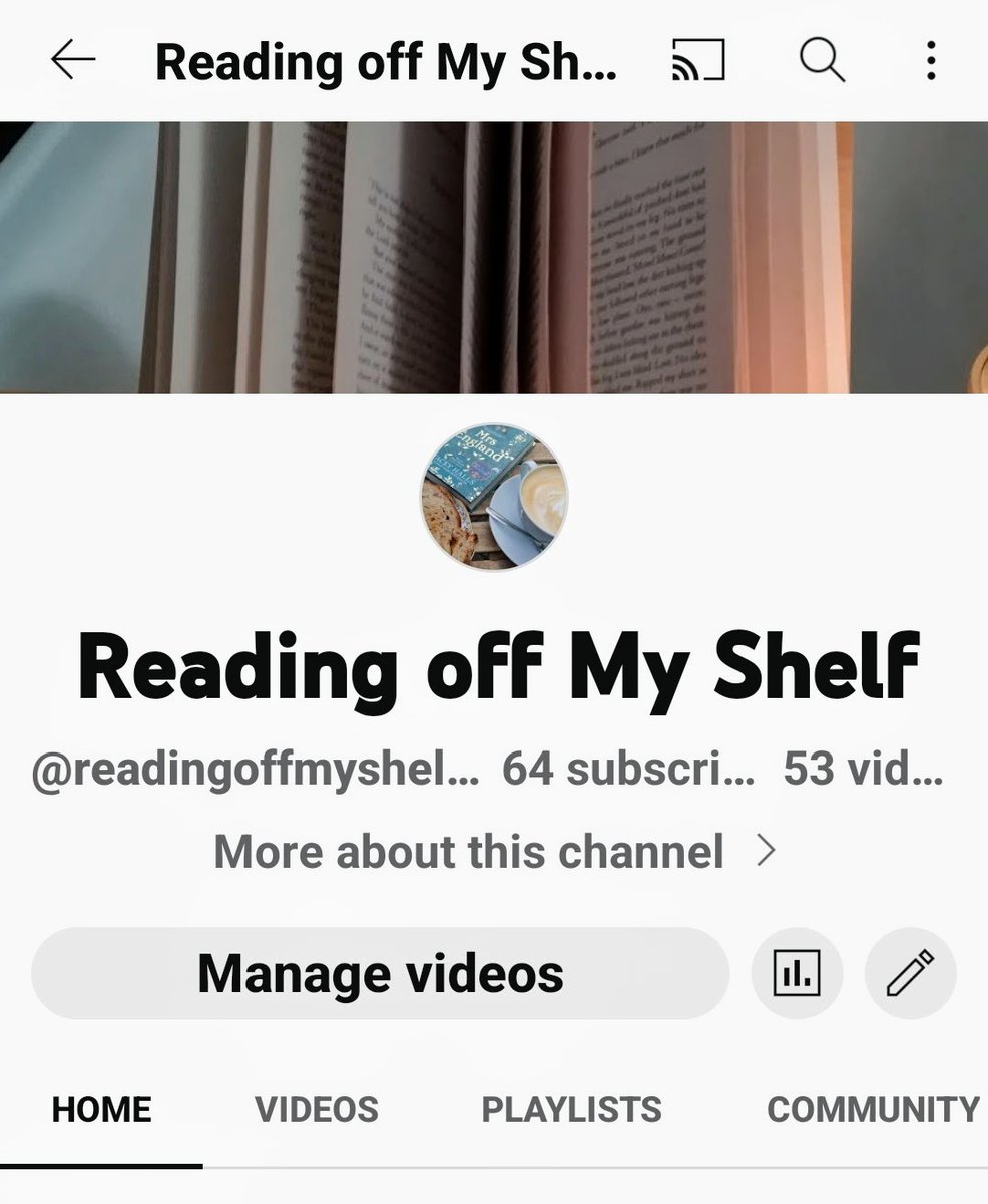 Reading Off My Shelf. tweet media