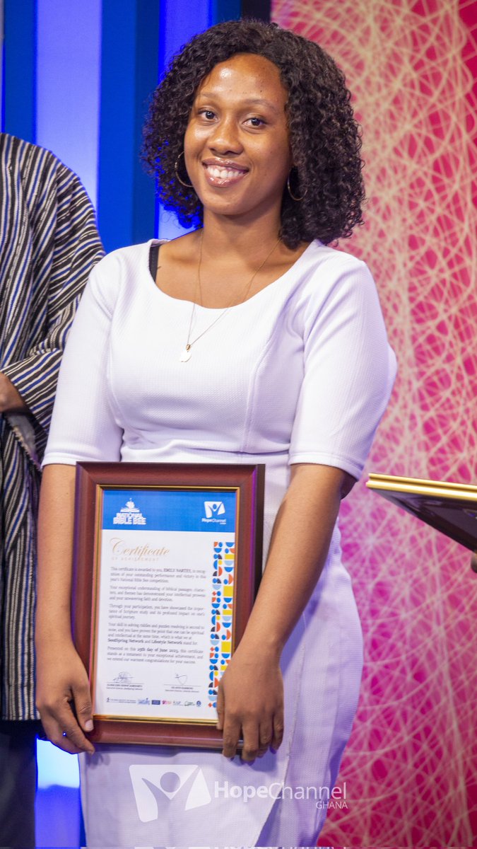 hopechannelgh's tweet photo. National Bible Bee || Church Edition || Awards and Prize Presentation
Congratulations Ms. Emily Nartey (Best In Riddles and Puzzles)
YouTube: https://t.co/MZILcEEctA
#nationalbiblebee #biblebee #seedspeing #christiantv #thegospel #angels #angelsofhope #bible #trend #hopechann https://t.co/kdazSNMmsk