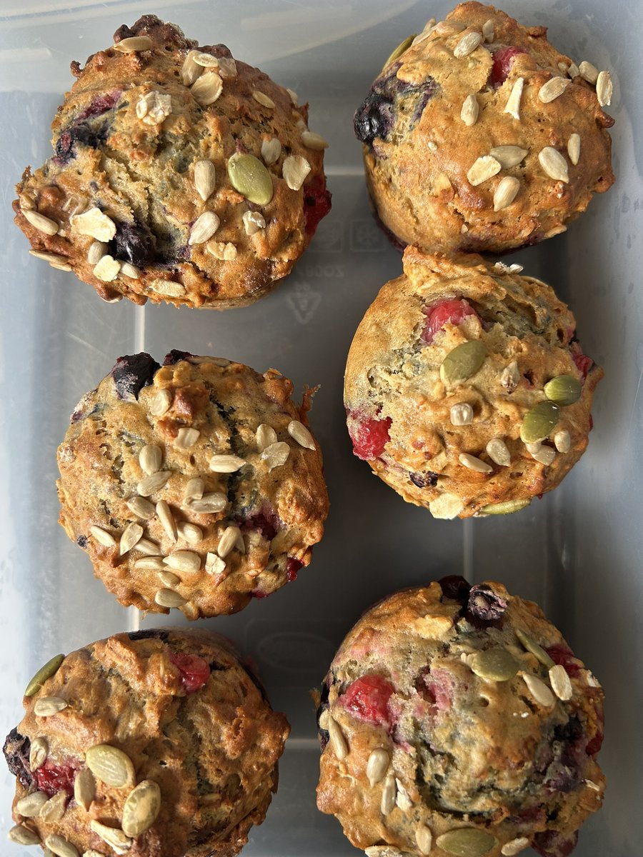 Gingeybites's tweet photo. Zap n go breakfast muffins from 
@ShiviRamouta’s #IceKitchen ready for the week ahead. 👌 https://t.co/hXHboNPIh5