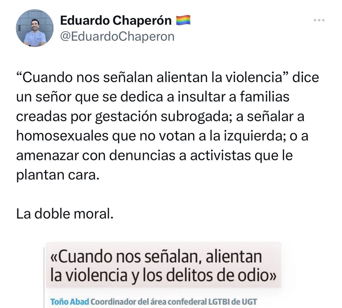 Toño Abad 🏳️🌈 tweet media