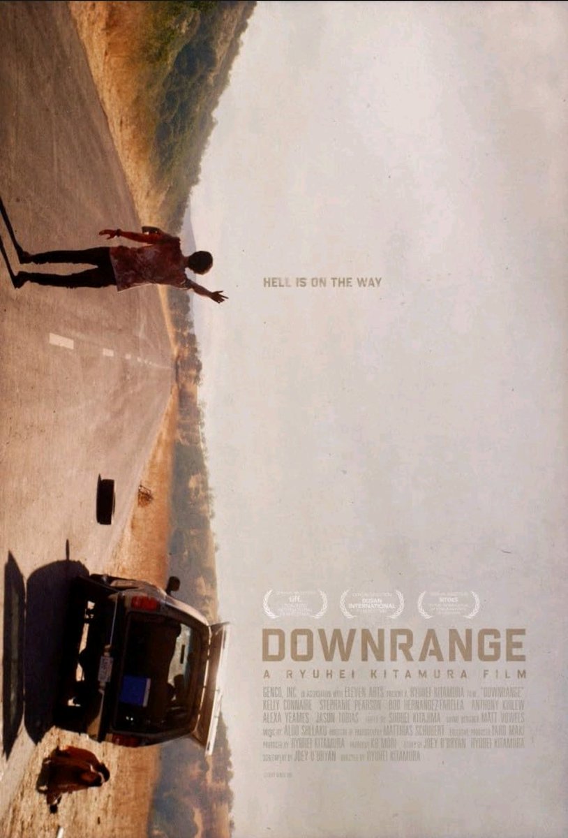 HorrorRafa's tweet image. Qué bien cuando una peli te da más de lo que esperabas de ella, y el survival "
#BlancoPerfecto (#Downrange, 2017) lo ha conseguido.

Puro entretenimiento con 0 pretensiones y sobrada de casquería, tal como nos tiene acostumbrados Ryûhei Kitamura.