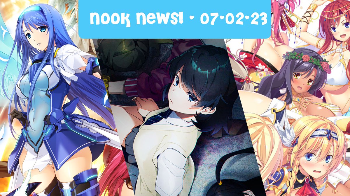😮<a href="/MangaGamer/">MangaGamer</a> and <a href="/jastusa/">JAST</a> have made a ton of updates and announcements at <a href="/AnimeExpo/">Anime Expo</a>!

📰There's plenty of news from other publishers and developers too!

🗞️Here's our early #visualnovel news roundup for the week

nookgaming.com/nook-news-7-02…