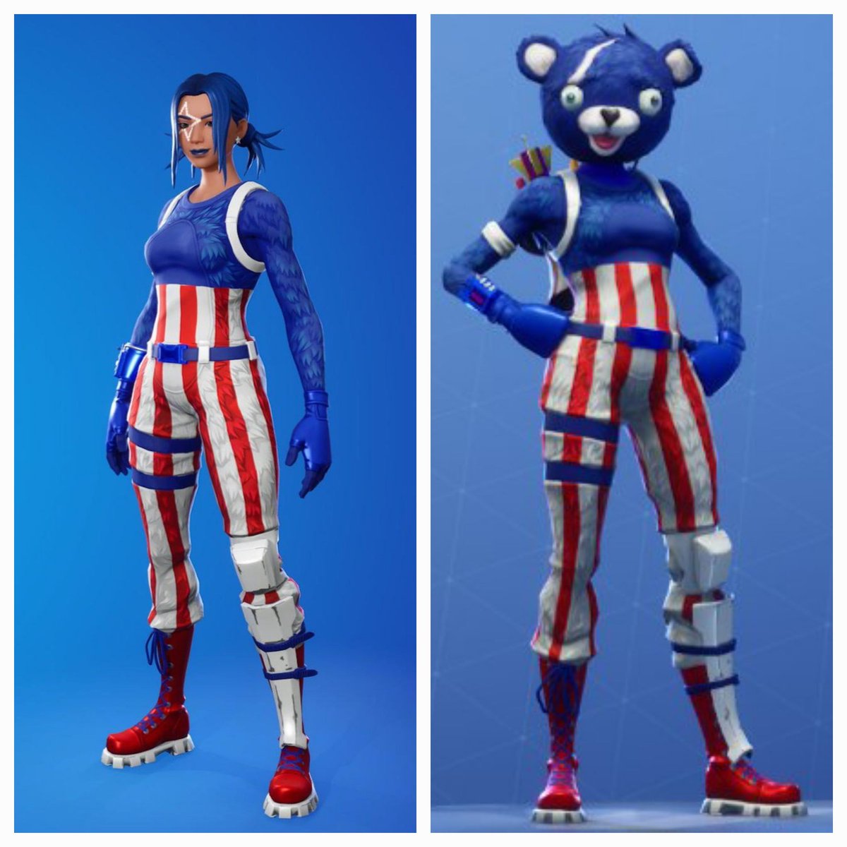 ImmatureGamer's tweet photo. Giving away TWO Epic codes for the Fireworks Team Leader skin + new style! 

Here's how:
1. Like &amp; Retweet this (❤️+♻️)
2. Follow @immaturegamer

⏰️ July 3rd 17:00 Est 
#EpicPartner https://t.co/lUS07C3Up8