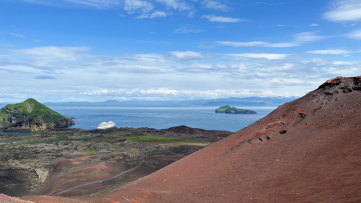 Year 10 Iceland trip update - our geographers have conquered Eldfell Volcano today ✅